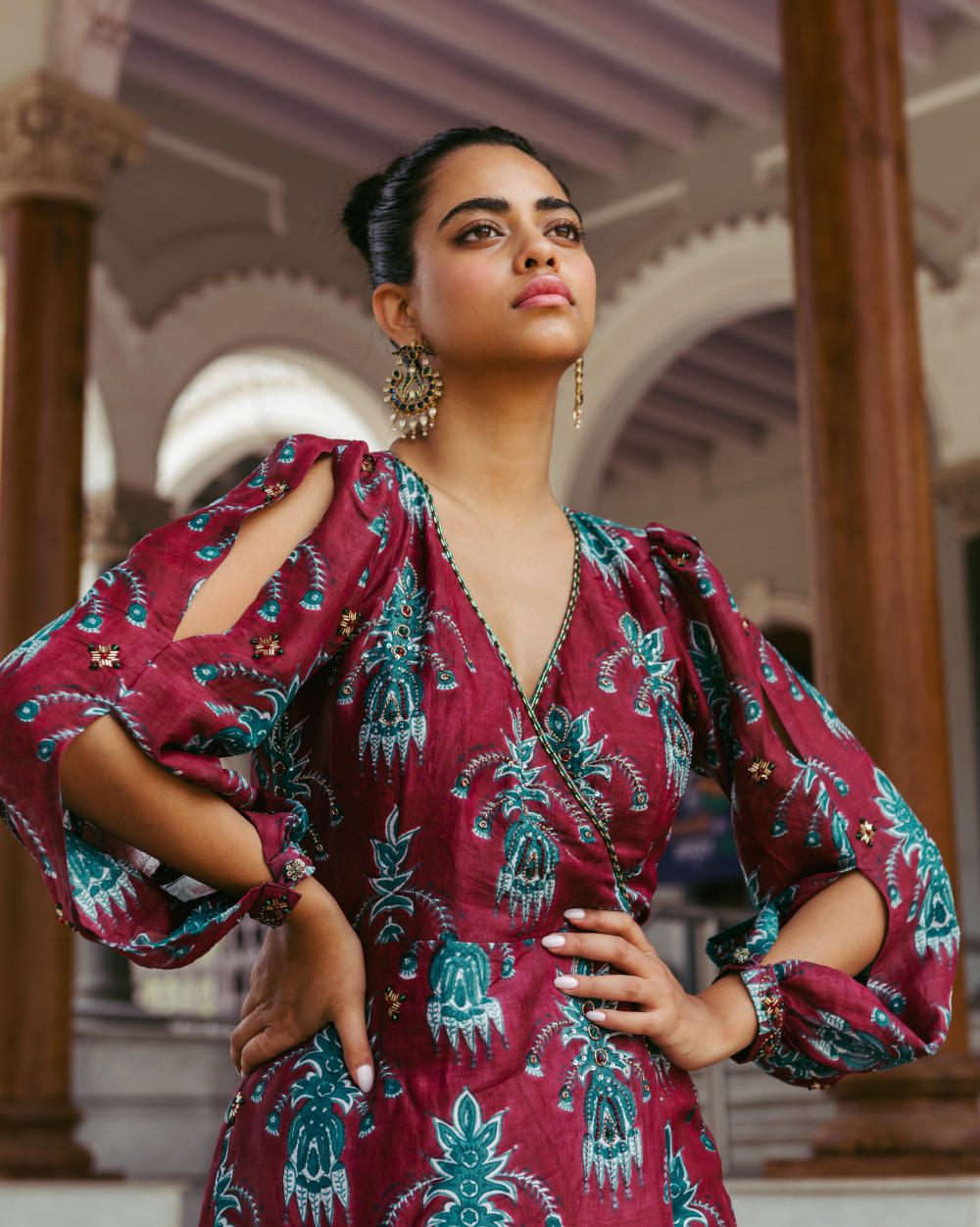 Samode Silk Dress Fashion JodiLife
