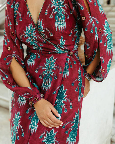 Samode Silk Dress Fashion JodiLife
