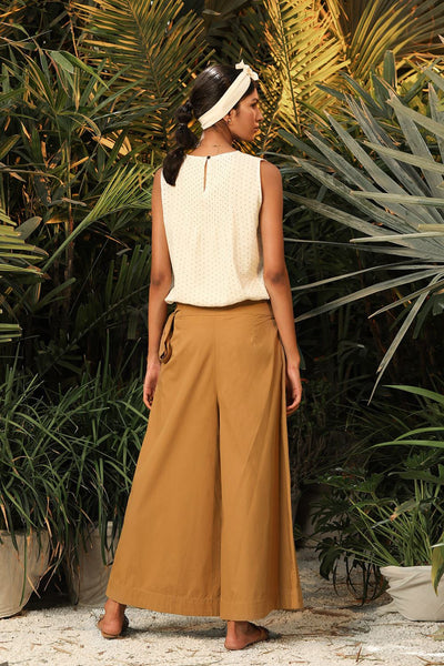 Sand Castle-Flared Pants Fashion Khara Kapas