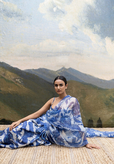 SANTORINI SAREE Fashion YAM