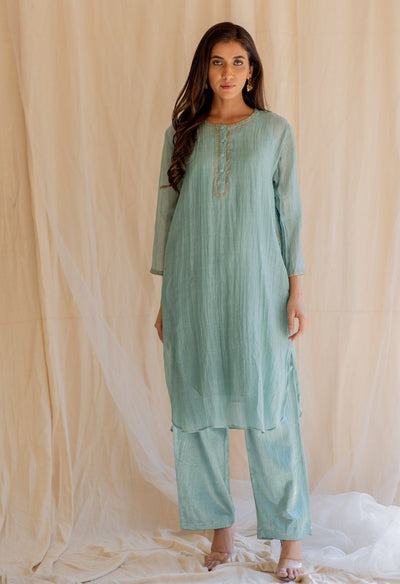 Saphire Gul Seedh Kurta Fashion Nirjara