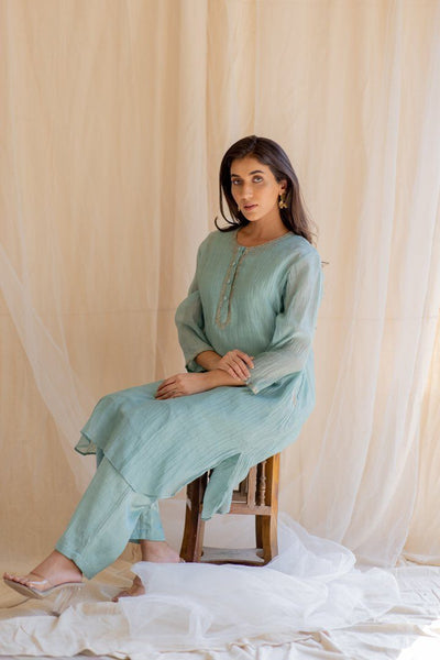 Saphire Gul Seedh Kurta Fashion Nirjara