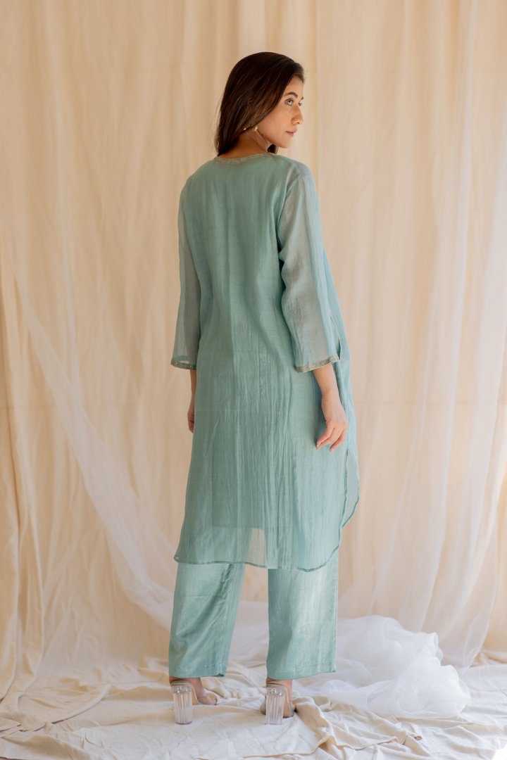 Saphire Gul Seedh Kurta Fashion Nirjara
