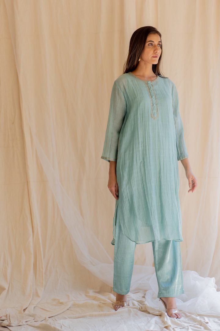 Saphire Gul Seedh Kurta Fashion Nirjara