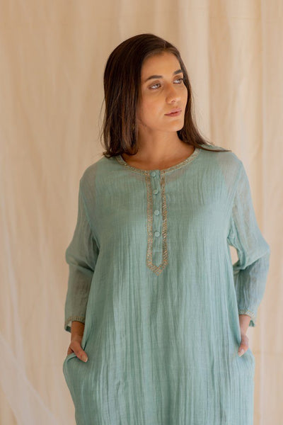 Saphire Gul Seedh Kurta Fashion Nirjara