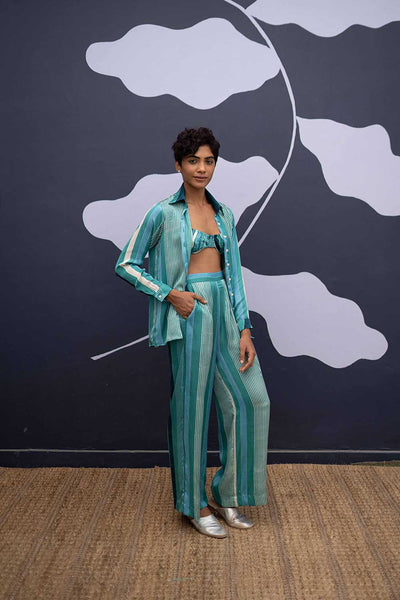 SAVAI CO-ORD AND BRALETTE Fashion Yam