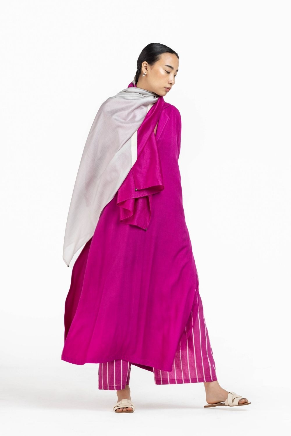 Scarf Hot Pink Fashion THREE