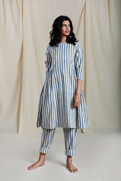 SE MED Oatmeal Stripe Pants Fashion Mati