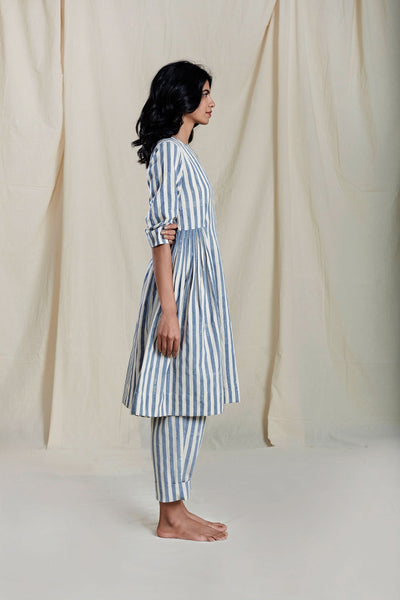 SE MED Oatmeal Stripe Pants Fashion Mati