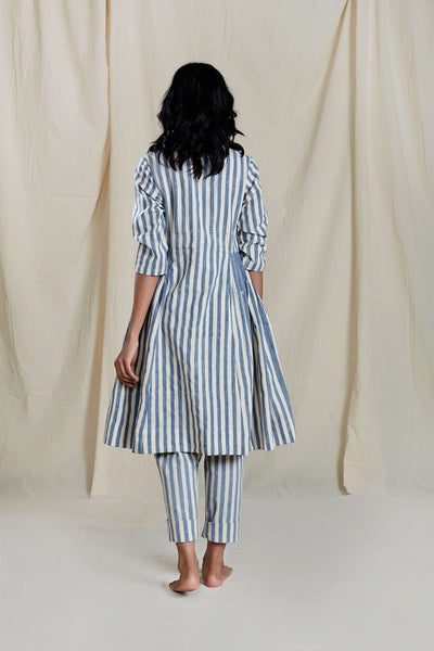 SE MED Oatmeal Stripe Pants Fashion Mati