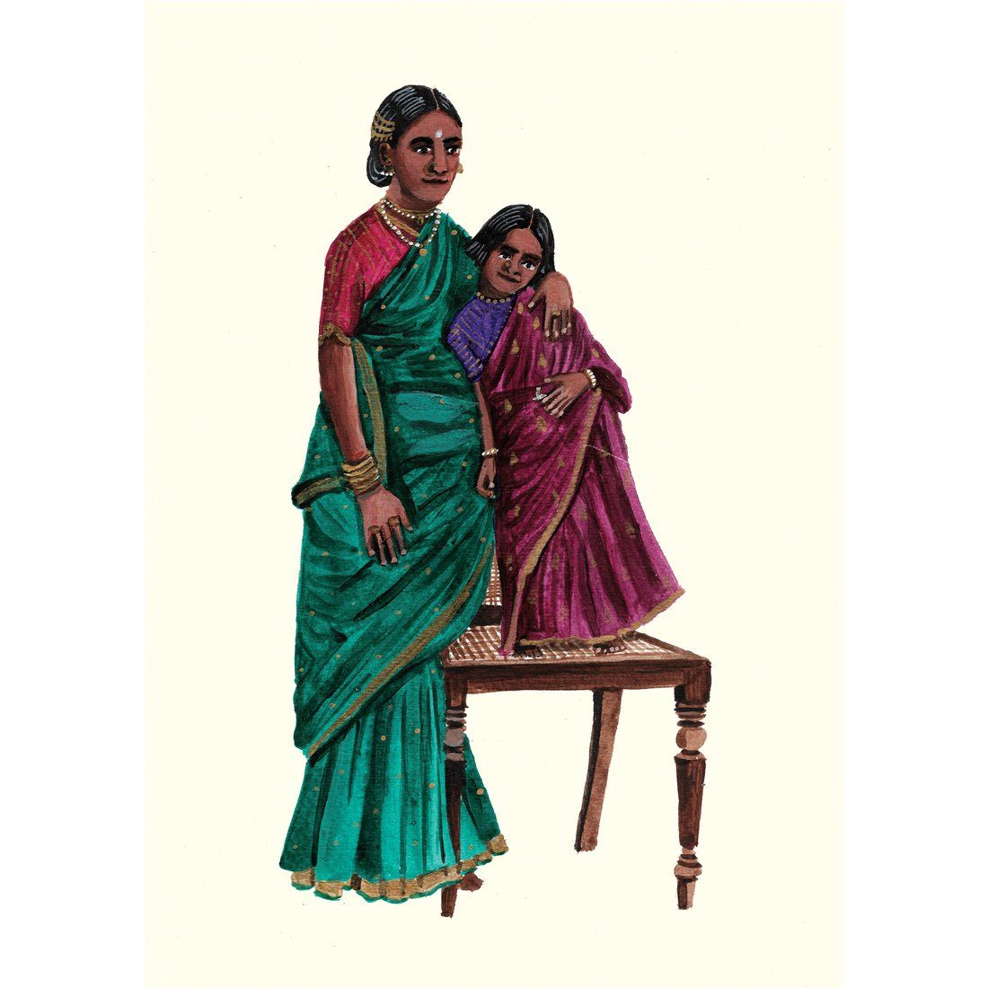 SEATED WOMEN 3 Art Namrata Kumar