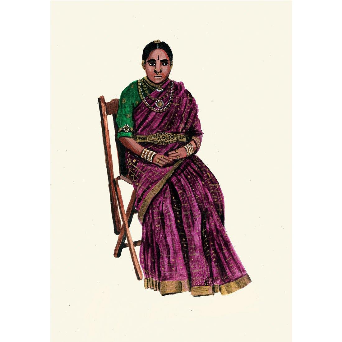 SEATED WOMEN 4 Art Namrata Kumar 