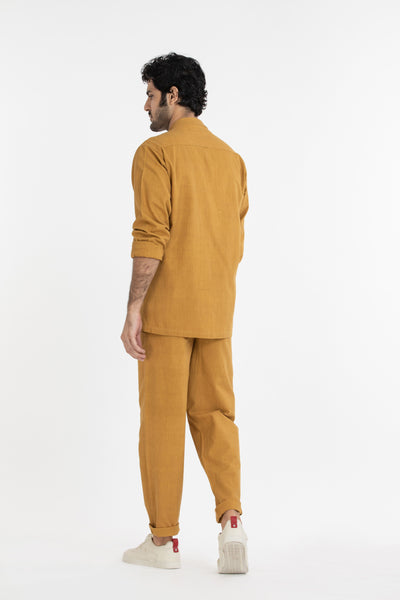 SHACKET CO-ORD- MUSTARD (SET OF 3) Men THREE