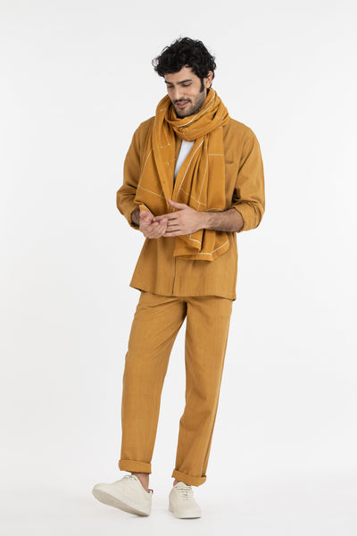 SHACKET CO-ORD- MUSTARD (SET OF 3) Men THREE