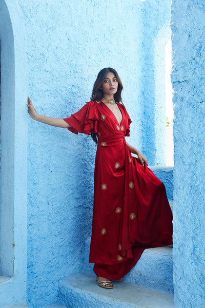 SHAZNEEN SILK DRESS Fashion JodiLife