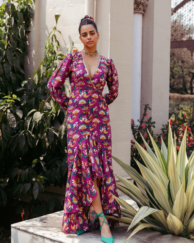 Shekhawati Silk Dress Fashion JodiLife