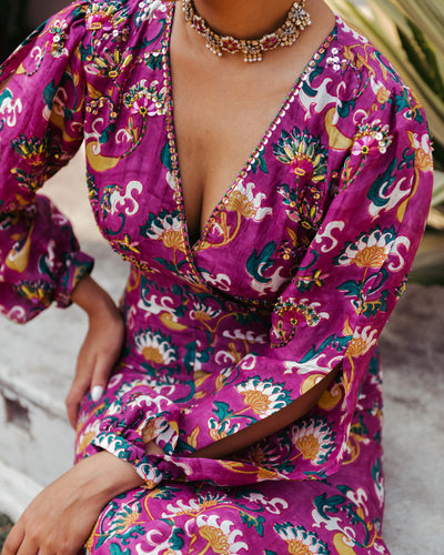 Shekhawati Silk Dress Fashion JodiLife