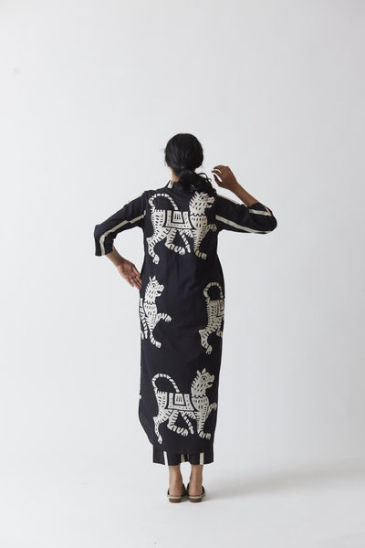 SHER KURTA SET (BLACK) Fashion Yam