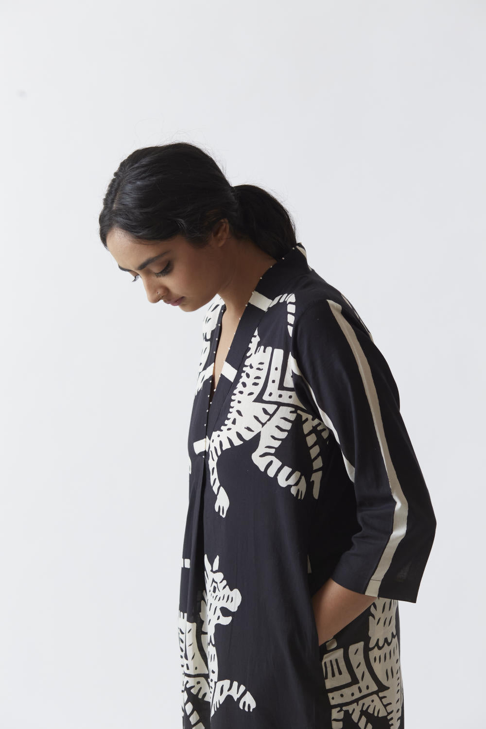 SHER KURTA SET (BLACK) Fashion Yam