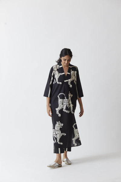 SHER KURTA SET (BLACK) Fashion Yam