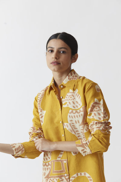 SHERNI CO-ORD (YELLOW) Fashion Yam