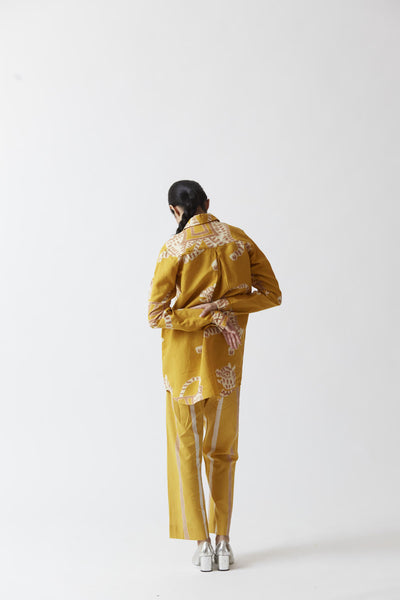 SHERNI KURTA SET (YELLOW) Fashion Yam