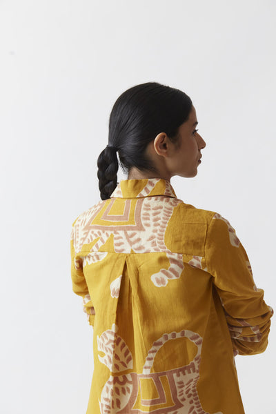 SHERNI KURTA SET (YELLOW) Fashion Yam