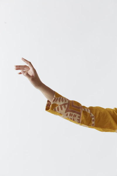 SHERNI KURTA SET (YELLOW) Fashion Yam