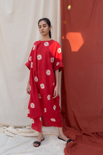 Shibori Drape Dress Fashion The Pot Plant