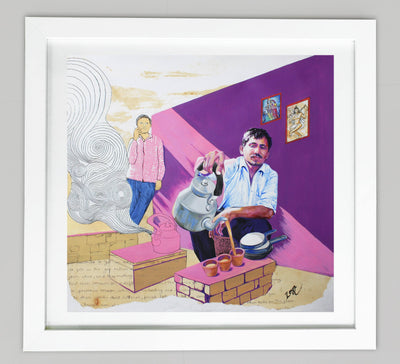 Shiva Chaiwala Print Art Zoya Chaudhary 
