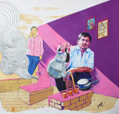 Shiva Chaiwala Print Art Zoya Chaudhary 
