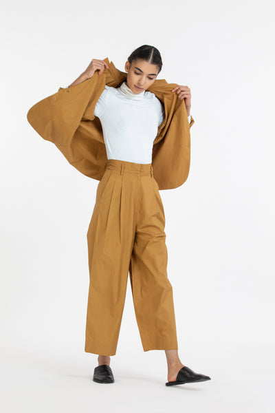 Short Jacket- Mustard Fashion Three