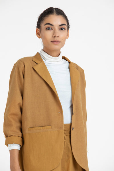 Short Jacket- Mustard Fashion Three