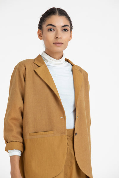 Short Jacket- Mustard Fashion Three