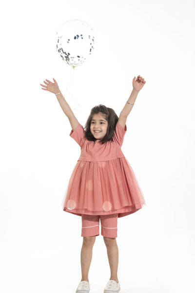 Shorts- Dusty Rose Kids THREE Kids 