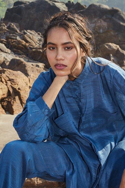 Simone'S Fresh Start In Goblin Blue Fashion The Plavate 
