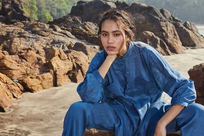 Simone'S Fresh Start In Goblin Blue Fashion The Plavate 