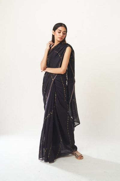 Sitara Bel Saree (Black) Fashion DOT