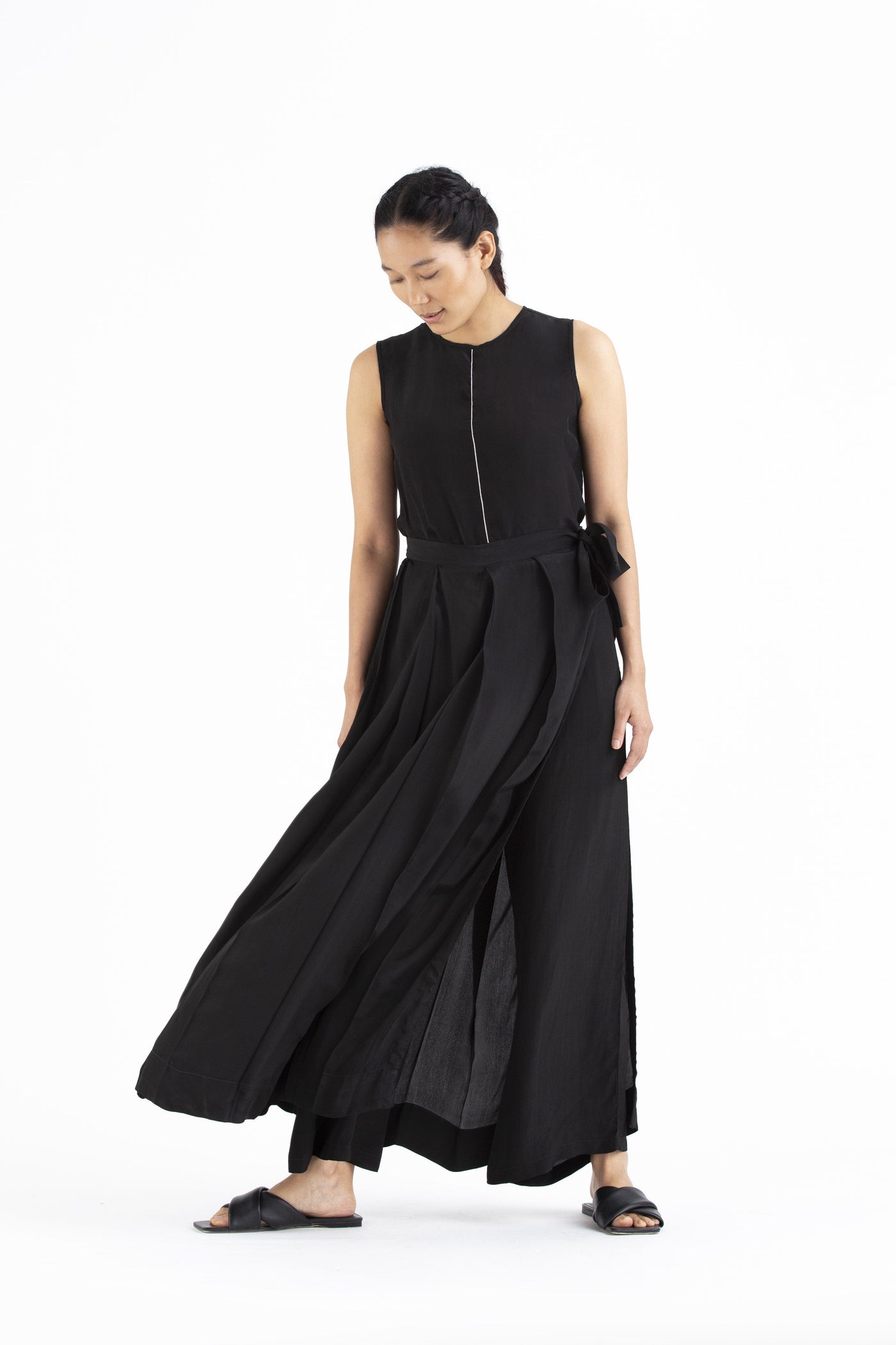Skirt Pant- Black Fashion THREE