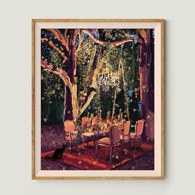 Soirée By Dusk Art Namrata Kumar