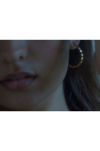 Solar hoops Jewelry Nirjara Jewellery