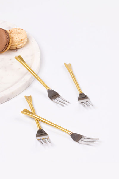 Sona Chaandi Tapas Forks-Set of 4 Home Gado Living