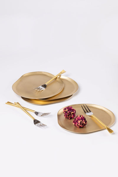 Sona Chaandi Tapas Forks-Set of 4 Home Gado Living