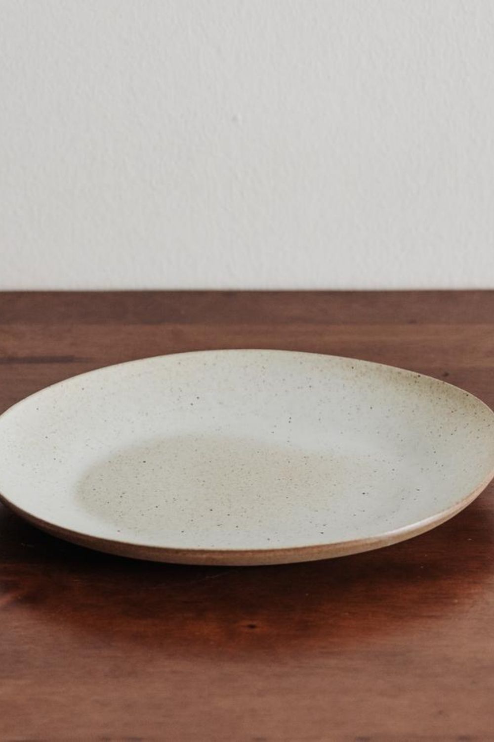 Speckled White Plate Home Maelstrom 