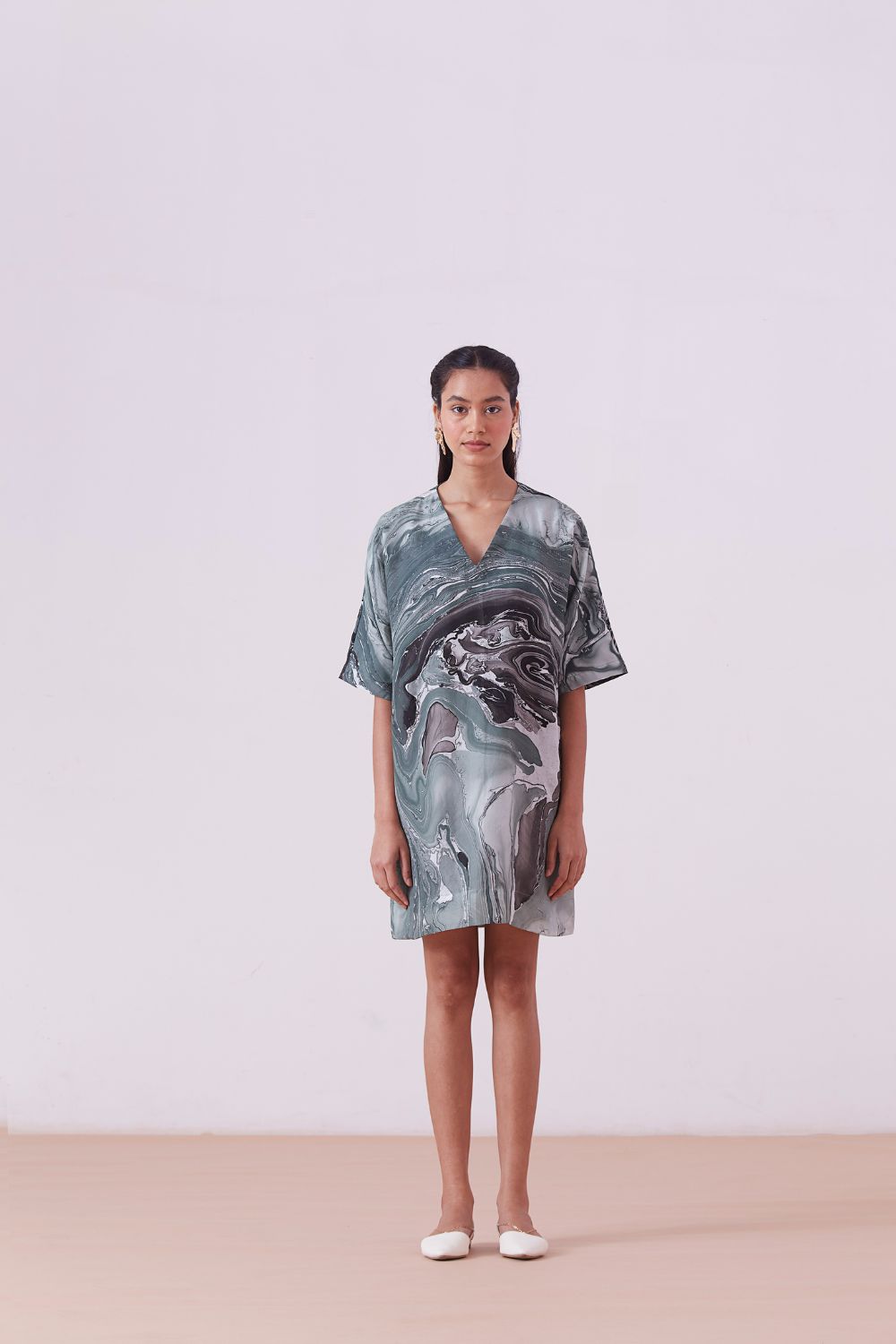 Stad dress - Marbled Fashion The Summer House