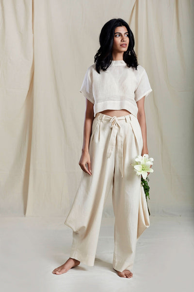 Stoka Aakaar Oatmeal Top Fashion Mati