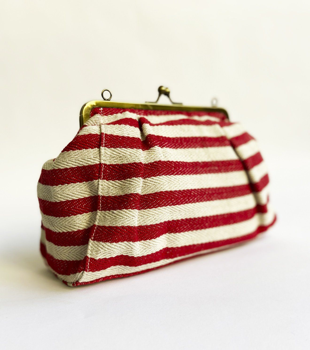 Stripe It Red Mini Fashion Khara Kapas