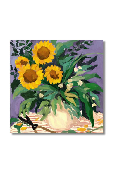 Sunday Sunflowers Art Richa Kashelkar