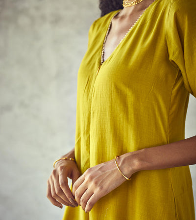 Sunehri Jumpsuit Fashion Khara Kapas