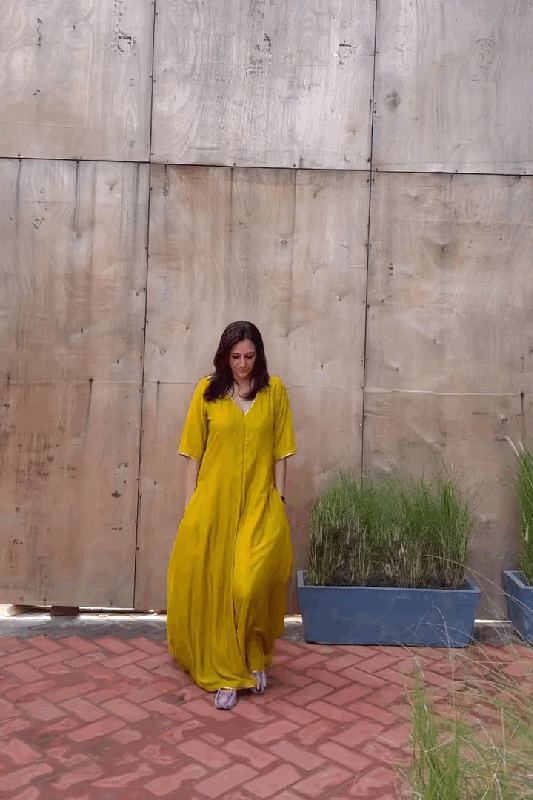 Sunehri Jumpsuit Fashion Khara Kapas